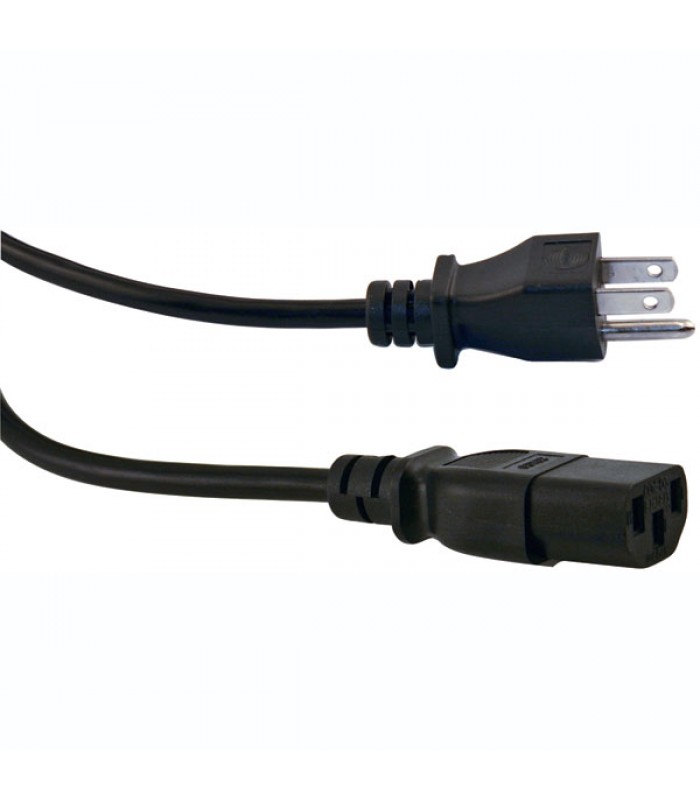 Global Tone 6' AC Replacement Power Cord UL/CSA