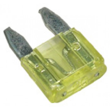 Global Tone Automotive Mini ATC blade fuse 20 Amp, Pack of 5