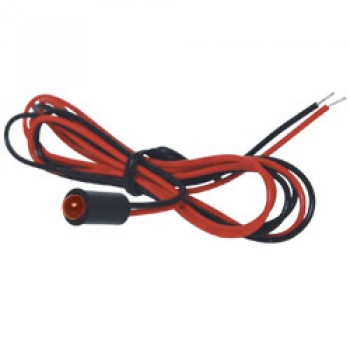 Red flashing 3 volt LED with 24