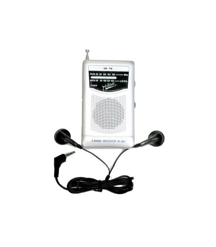 Mini Radio AM/FM built in speaker and headphone