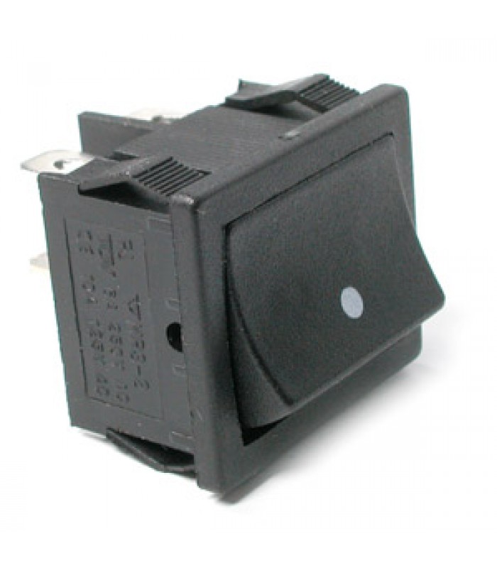 Momentary rocker switch 20 A 125 VAC 6 Pins