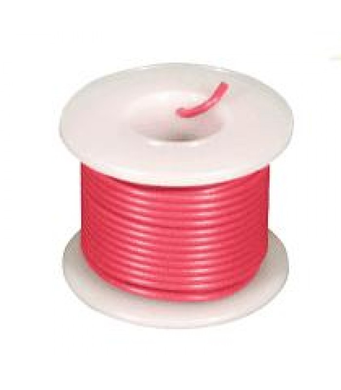 Fil 10 AWG 1 conducteur - 8 pi. - Rouge de Pico