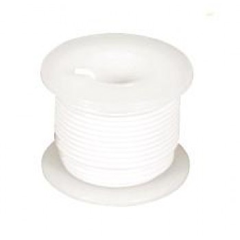 Fil 10 AWG 1 conducteur - 8 pi. - Blanc de Pico