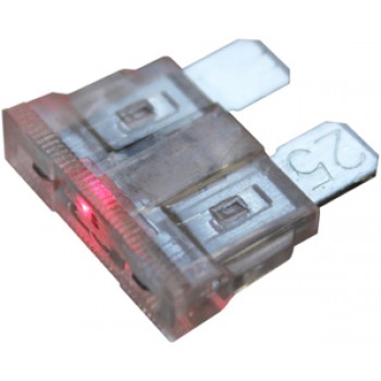 Fusibles à lame 25A ATC de norme avec voyant lumineux à DEL - Paquet de 2 - Pico Canada