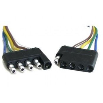 Connecteurs mâle / femelle pour remorque à 5 contacts de Pico - 12