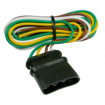 Connecteur mâle pour remorque à 4 contacts de Pico 4 pi.