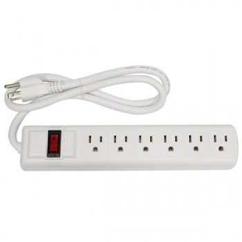 Barre d'alimentation à 8 prises 1800 Watt