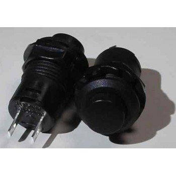 Push button ON/OFF ( Round ) Black 3 A 125 VAC