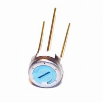 Cermet Potentiometer 5k Ohm 0.5W Round 6.2mm Gold