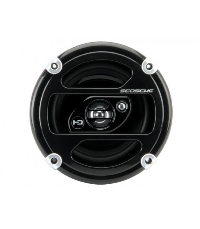 Scosche 6.5-Inch 250 Watts 3-Way Speakers HD