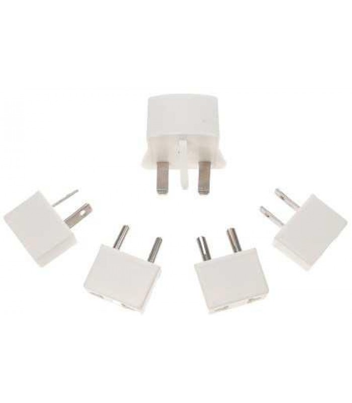 Traveller adapters plugs kit - Pack of 5