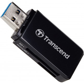 Transcend TS-RDF5K Lecteur de cartes SD/MicroSD USB 3.0 Noir