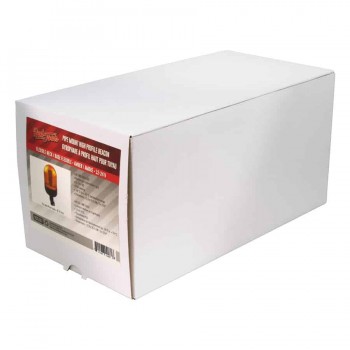 RedTools Gyrophare à profil haut pour tuyau - 12-24V - Ambre