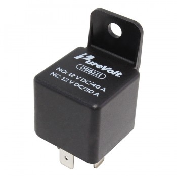 PureVolt Relais 12 Vcc N.O. 40 A, N.F. 30 A - Étanche