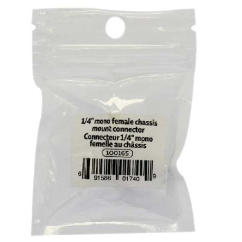 Connecteur 6.3 mm femelle mono au châssis