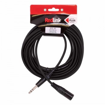 RedLink Câble XLR Male A 6.3mm Stereo Male 10 Mètres
