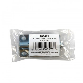 Tough Guard Light Type Door Bolt Steel 3 in