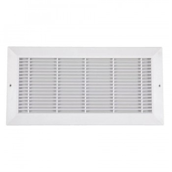 Plastic Sidewall Grill 8in x 14in White