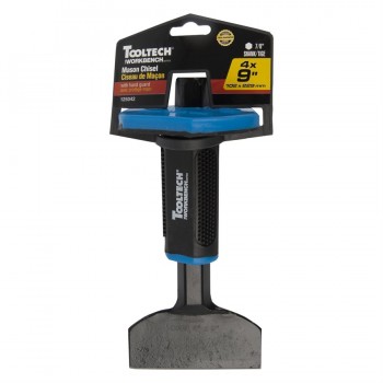 Ciseau à Froid avec protège-main 4 po x 9 po et tige 5/8 po. de Tooltech
