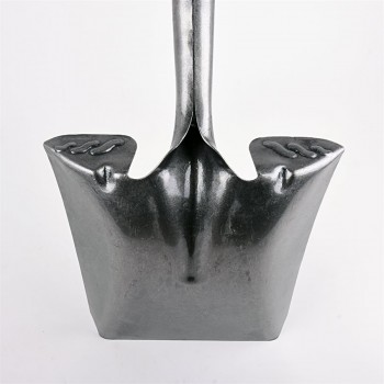 ProYard Pelle carrée 42 po x 10 po Lame en fibre de verre Poignée en D