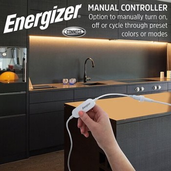 Energizer Bande lumineuse LED Blanche et multicolore Intelligente Wifi 2 mètres 