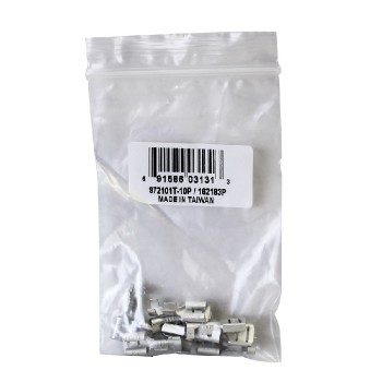 PureVolt Non Insulated Blade Terminal - Female - .250" - 16-14 AWG - Pack of 10