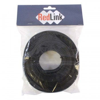 RedLink Gaine extensible tressée - Diamètre de 40mm (1-1/2") - 10m - Noir