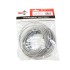 RedLink PET Expandable Braided Sleeving - 6mm (1/4'') Diameter - 10m - Grey