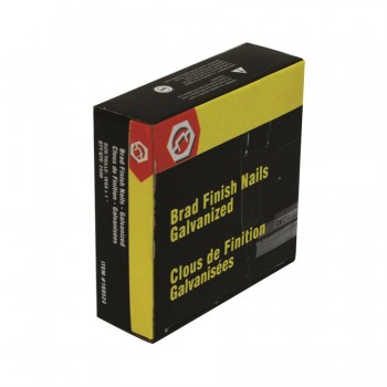 Fasterners Brad Finish Nails Galvanized 16Ga x 1 in. Box of 2500