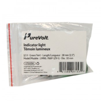 PureVolt Témoin Lumineux 12V - Vert