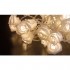 Ason Decor Guirlande de roses lumineuses DEL - Blanc