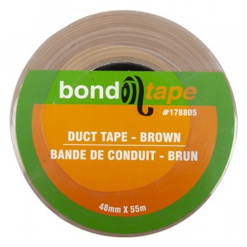 Bondtape Duct Tape 48mm x 55m Brown