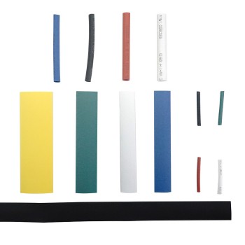 2:1 Ratio Heat Shrink Tubing Set - 10-Size - Various Colors - 171-Pieces