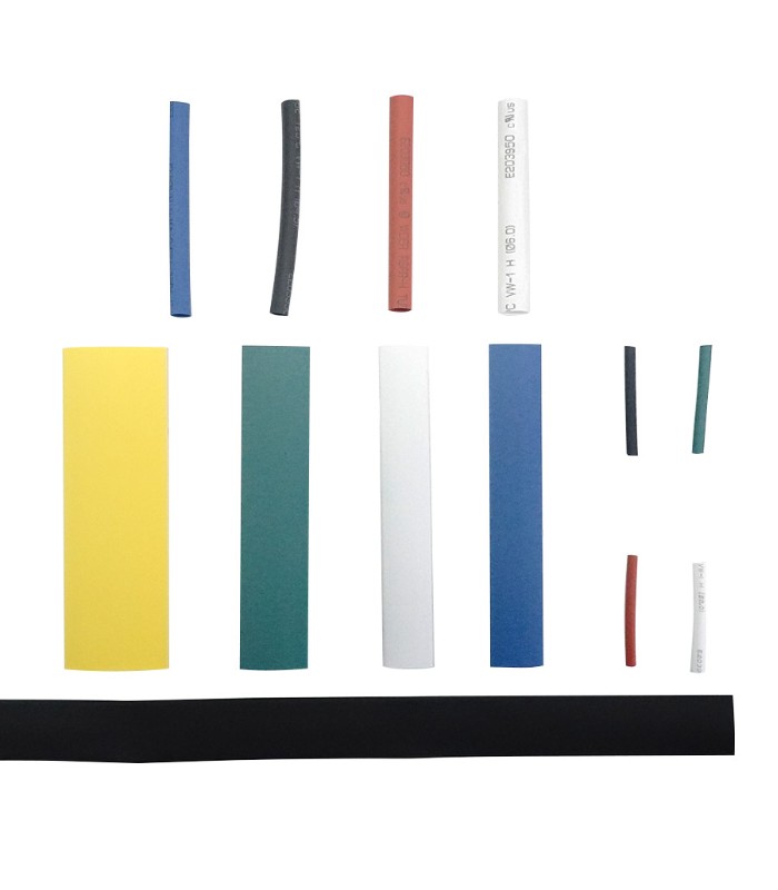 2:1 Ratio Heat Shrink Tubing Set - 10-Size - Various Colors - 171-Pieces