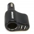 Ason Tech  USB Car Charger 3 in 1 - Black