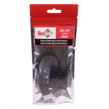 RedLink DisplayPort Male to DVI Female Adapter - 20 cm