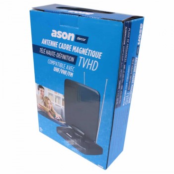 Ason Decor Antenne-cadre numérique - UHF-VHF/FM - HD