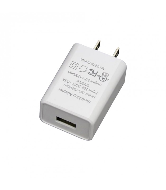 Chargeur adaptateur secteur mural USB 5V 2A