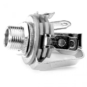 Prise 6.3mm Fem. Mono Au Châssis