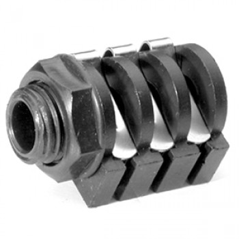 Prise 6.3mm Femelle Stéréo Isolée Au Châssis