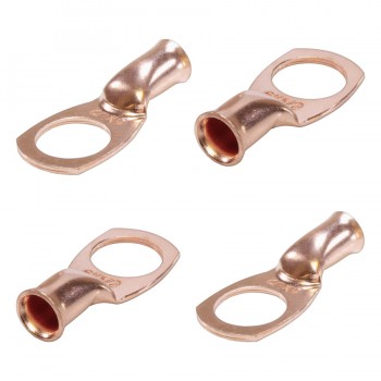 PureVolt Terminal à Anneau 6Ga 1/2 po. - Paquet de 4