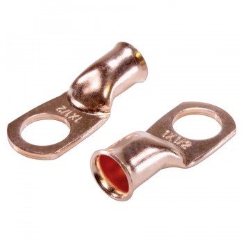 PureVolt 1 AWG Lug Terminal for 1/2" Screws - Pack of 2