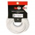 RedLink Fil à haut-parleur - 2C/16 AWG - CL2 - FT4 - Blanc - 30 m