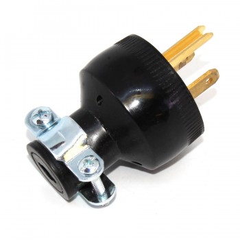 PureVolt Fiche mâle NEMA - L5-15P - 125V - 15A - Noir