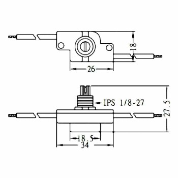 PureVolt 125V switch with two currents