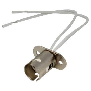 PureVolt Porcelain Lampholder With 6'' 18AWG Wire 601711