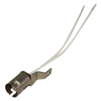 PureVolt Base en porcelaine avec fils de 6'' 18 awg