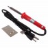 RedTools Fer à souder avec poignée en plastique - 120V - 60Hz - 60W