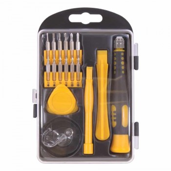 RedTools Precision Screwdriver Bit Set with Accessories and Storage Case - 17 Pieces