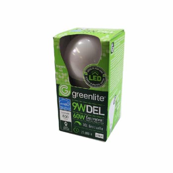 Ampoule DEL graduelle A19 - 120 V - 9 W - E26 - 3000K